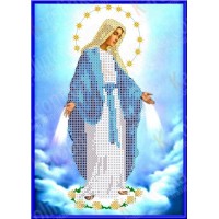 Схема для вышивания бисером "Дева Мария Непорочного Зачатия"